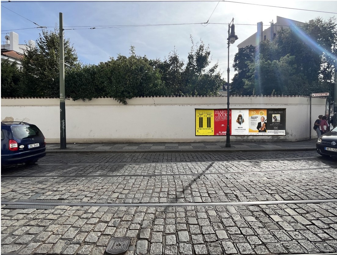 Výlepová plocha Letenská, Praha 1