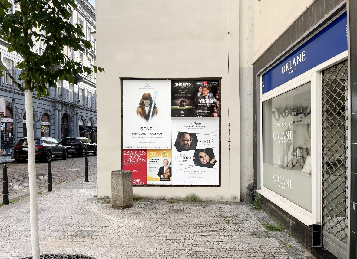 Výlepová plocha Truhlářská, Praha 1
